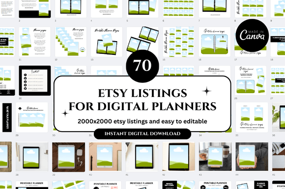 Effortless Etsy Branding: Mastering Canva Mockups