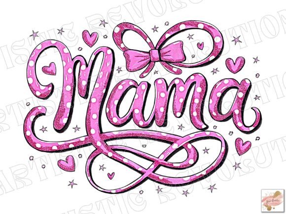 Embrace Romance: Styling with Pink Valentine Mama Coquette Mama Png