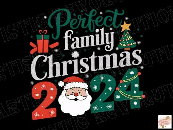 Family Christmas 2024 Png: Festive Design Assets for Creators