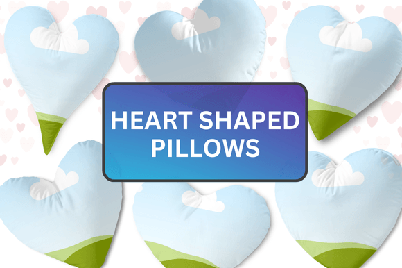 Heart Pillow Mockup: Elevate Your Designs with Canva