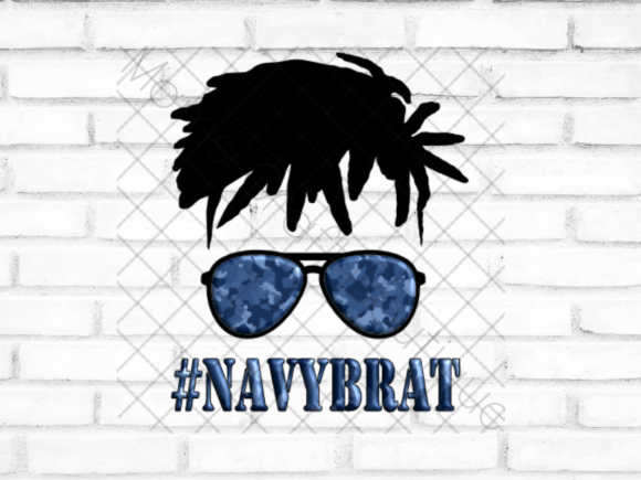 Navy, Military, Boy Life: The Ultimate Messy Bun Font