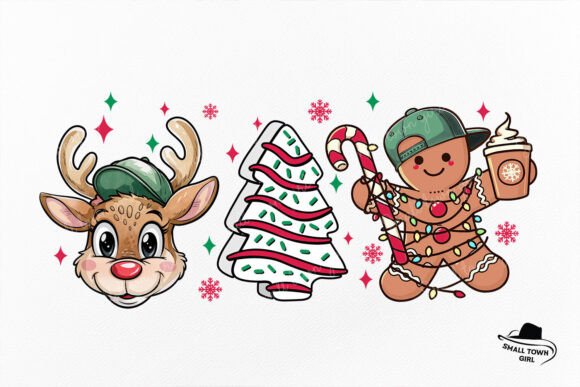 Personalized Kids Boy Christmas Reindeer: Festive Design Asset