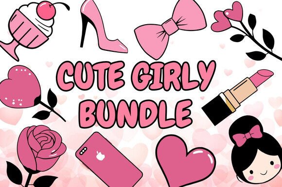 Pink Girly Clipart: Unlocking Playful Design Possibilities